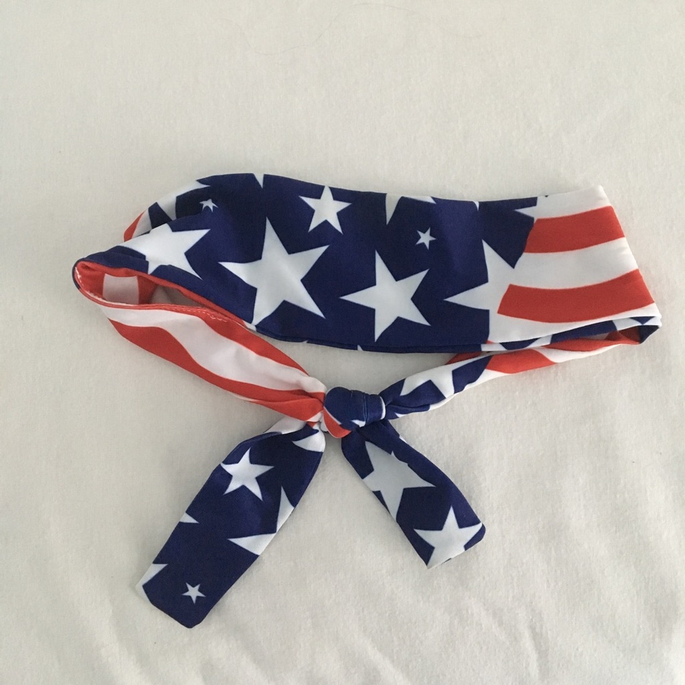 🌞USA Flag Headband